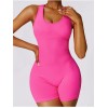 Бесшовный короткий комбенизон с Пуш-Ап Shorts Push-up Body Cannota model 44